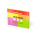 Бумага для заметок с клеевым краем ErichKrause® Neon, 40х50 мм, 200 листов, 4 цвета