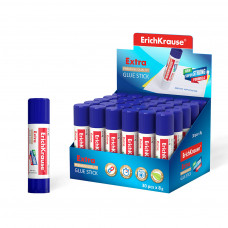 Клей-карандаш ErichKrause® Extra, 8г (в коробке-дисплее по 30 шт.)