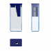 Пластиковая точилка ErichKrause® City с контейнером, цвет корпуса ассорти (в коробке по 24 шт.)