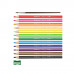 Акварельные карандаши трехгранные ArtBerry® Jumbo 12 цветов с кисточкой и точилкой