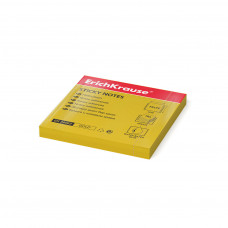 Бумага для заметок с клеевым краем ErichKrause® Neon, 75х75 мм, 80 листов, золотой