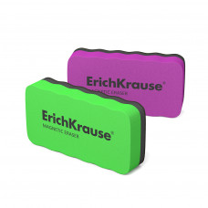 Стиратель для досок магнитный ErichKrause® 107x57мм (в коробке по 12 шт.)