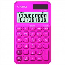 Калькулятор, CASIO SL-310UC-RD, 8 разрядный, карманный, красный. Casio SL-310UC-RD