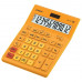 Калькулятор настольный CASIO GR-12С-RG (210×155 мм), 12 разрядов, двойное питание, ОРАНЖЕВЫЙ