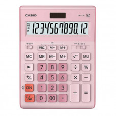 Калькулятор CASIO GR-12 12 разрядный розовый бухгалтерский. Casio GR-12C- PK