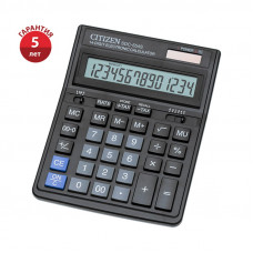 Калькулятор настольный Citizen SDC-554S, 14 разрядов, двойное питание, 153*199*31мм, черный Citizen SDC-554S