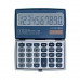 Калькулятор карманный Citizen CTC-110WB, 10 разрядов, двойное питание, 63*106*14мм, серебристый Citizen CTC-110WB