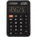 Калькулятор карманный Citizen LC-210NR, 8 разрядов, питание от батарейки, 64*98*12мм, черный Citizen LC-210NR