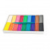 Пластилин классический ЛУЧ «Классика», 18 цветов, 360 г, со стеком, картонная упаковка, 20С 1330-08