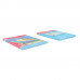 Цветная бумага мелованная в папке с подвесом ArtBerry®, В5, 10 листов, 10 цветов, игрушка-набор для детского творчества