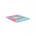 Цветная бумага мелованная в папке с подвесом ArtBerry®, В5, 10 листов, 10 цветов, игрушка-набор для детского творчества