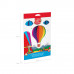 Цветная бумага двусторонняя мелованная в папке с подвесом ArtBerry® В5, 10 листов, 20 цветов, игрушка-набор для детского творчества