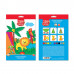 Цветной картон мелованный в папке с подвесом ArtBerry®, В5, 10 листов,10 цветов, игрушка-набор для детского творчества