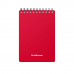 Блокнот с пластиковой обложкой на спирали ErichKrause® Classic, красный, А4, 60 листов, клетка