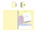 Тетрадь общая с пластиковой обложкой на кольцах ErichKrause® Pastel, ассорти, А5, 80 листов, клетка