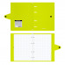 Тетрадь общая с пластиковой обложкой на кольцах ErichKrause® Neon, ассорти, А4, 80 листов, клетка, на кнопке
