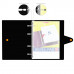 Тетрадь общая с пластиковой обложкой на кольцах ErichKrause® Accent, ассорти, А4, 80 листов, клетка, на кнопке