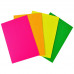 Картон цветной Каляка-Маляка гофрированный флуорисцентный 4 листа, 4 цвета, A4 (194*285) в папке. Каляка-Маляка ГКФлКМ04