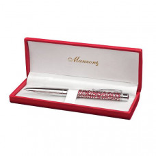 Шариковая ручка Manzoni Bellaria, красная, в футляре. Manzoni BLRRD-BM