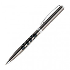 Ручка шариковая MASSA, темный металл, картонный футляр. Manzoni MAS3214-B