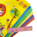 Бумага цветная газетная Каляка-Маляка А4, 8 цветов 16 листов, 50 г/м2 на скрепке. Каляка-Маляка БЦСКМ16