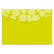 Папка для карт и визиток, 180 мкм, лимонный Феникс+ арт. 48267	