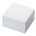 Блок для записей BRAUBERG, проклеенный, куб 8×8×4, белый, белизна 90-92%, 