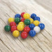 Силовые кнопки-гвоздики BRAUBERG, цветные (шарики), 50 шт., в картонной коробке,