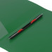 Папка с металлическим скоросшивателем и внутренним карманом BRAUBERG «Contract», зеленая, до 100 л., 0,7 мм, бизнес-класс, 