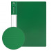 Папка с металлическим скоросшивателем и внутренним карманом BRAUBERG «Contract», зеленая, до 100 л., 0,7 мм, бизнес-класс, 
