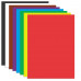 Картон цветной А4 немелованный (матовый), 8 листов 8 цветов, в папке, BRAUBERG, 200×290 мм, «Кот-рыболов», 
