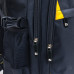 Рюкзак BRAUBERG TITANIUM для старшеклассников/студентов/молодежи, желтые вставки, 45х28х18 см,