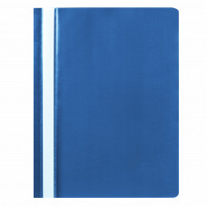 Скоросшиватель пластиковый STAFF, А4, 100/120 мкм, синий, 