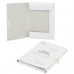 Папка для бумаг с завязками картонная ОФИСМАГ, гарантированная плотность 220 г/м2, до 200 листов,
