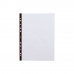 Набор перфофайлов пластиковых ErichKrause® Fizzy Clear, 40 мкм, A4, прозрачный, с черной полосой (в пакете по 10 шт.)