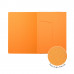 Папка на резинках пластиковая ErichKrause® Neon, A5+, оранжевый (в пакете по 1 шт.)