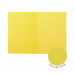 Папка на резинках пластиковая ErichKrause® Neon, A5+, желтый (в пакете по 1 шт.)