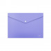 Папка-конверт на кнопке пластиковая ErichKrause® Diagonal Pastel, непрозрачная, A4, ассорти (в коробке-дисплее по 24 шт.)