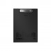 Папка-планшет пластиковая ErichKrause® MEGAPOLIS, A4, черный (в пакете по 4 шт.)