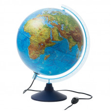 Глобус физико-политический Globen, 32см, с подсветкой на круглой подставке Globen Ке013200228