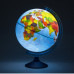 Глобус физико-политический Globen, 32см, с подсветкой от батареек на круглой подставке Globen Ве013200264