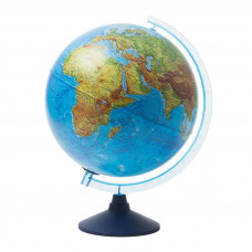 Глобус физико-политический Globen, 32см, с подсветкой от батареек на круглой подставке Globen Ве013200264