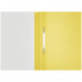 Папка-скоросшиватель пластик. OfficeSpace, А4, 120мкм, желтая с прозр. верхом OfficeSpace Fms16-2_11688/ 240673