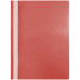 Папка-скоросшиватель пластик. OfficeSpace, А4, 120мкм, красная с прозр. верхом OfficeSpace Fms16-4_11690/ 240675