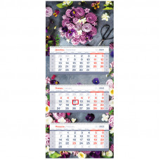Календарь квартальный 3 бл. на 3 гр. OfficeSpace Mini Premium 