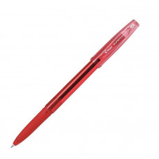Ручка шариковая SUPER GRIP 0,7 мм красная резиновый грип. Pilot BPS-GG-F (R)