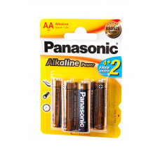 Элемент питания Panasonic Alkaline Power LR6APB/6BP 4+2F LR6 4+2 шт BL6 цена за 1шт.