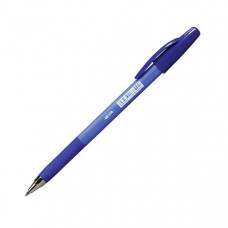 Ручка шариковая Beifa 0,7 мм синяя резиновый грип треугольный корпус. Beifa KA124200CS-BL