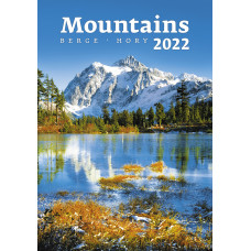 Mountains (Горы). Календарь настенный на 2022 год