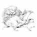 Мацуда Кэн Скетчбук-раскраска. Мир поразительных существ Кэна Мацуды (желтая со слоном)